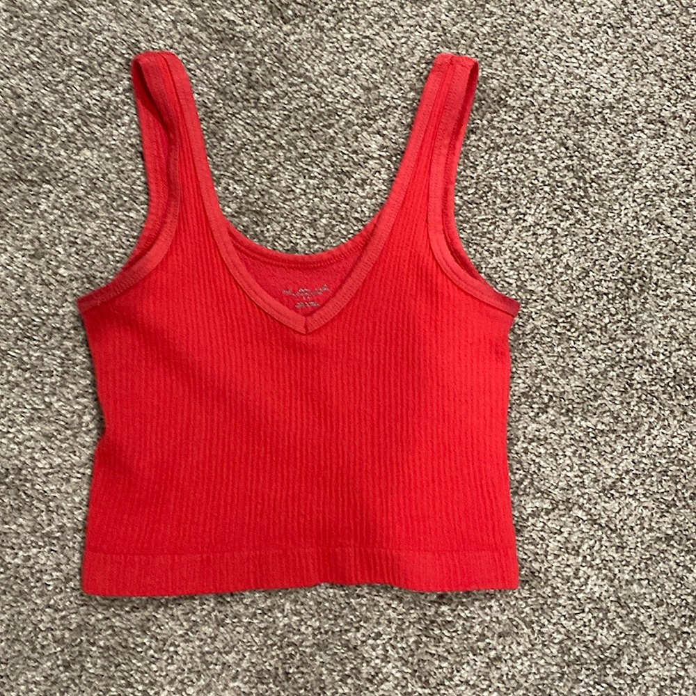 URBAN OUTFITTERS Red Tank Top